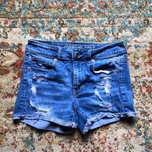 American eagle jean shorts